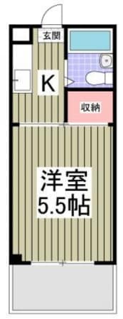 シャトール田口戸塚IIの物件間取画像